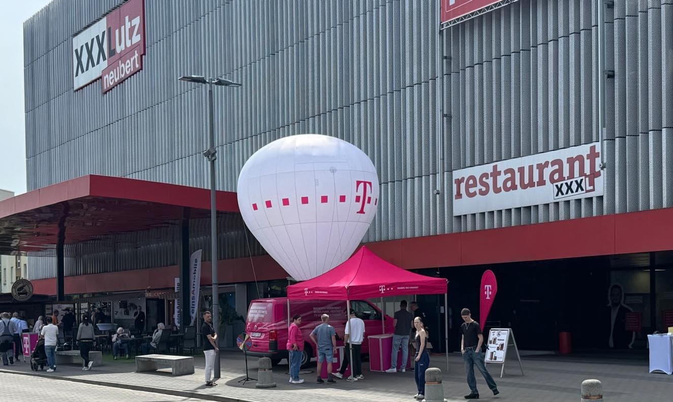 Exklusive Partnerschaft mit XXXLutz, gemeinsam vor Ort.